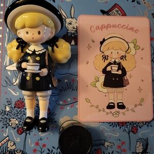 Finding Unicorn × Molinta: "Spring List Series" Cappuccino + card + stand